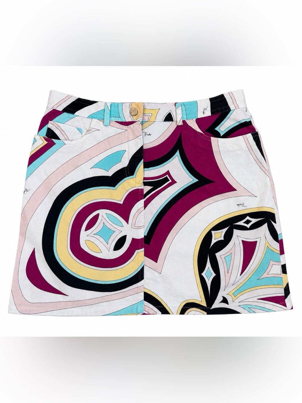 Authentic Emilio Pucci Multicolor mini skirt